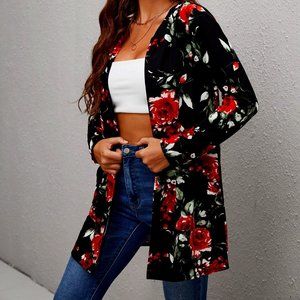 floral blazer